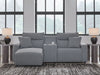 ModMax II - Salt And Pepper - Reclining Sectional - Tallahassee Discount Furniture (FL)
