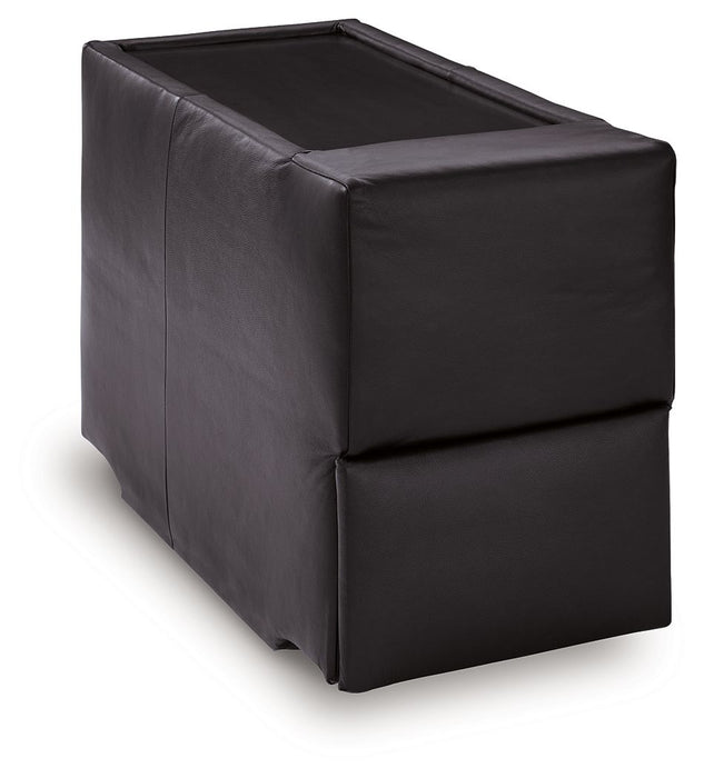 ModMax II - Console With Storage - Black - Tallahassee Discount Furniture (FL)