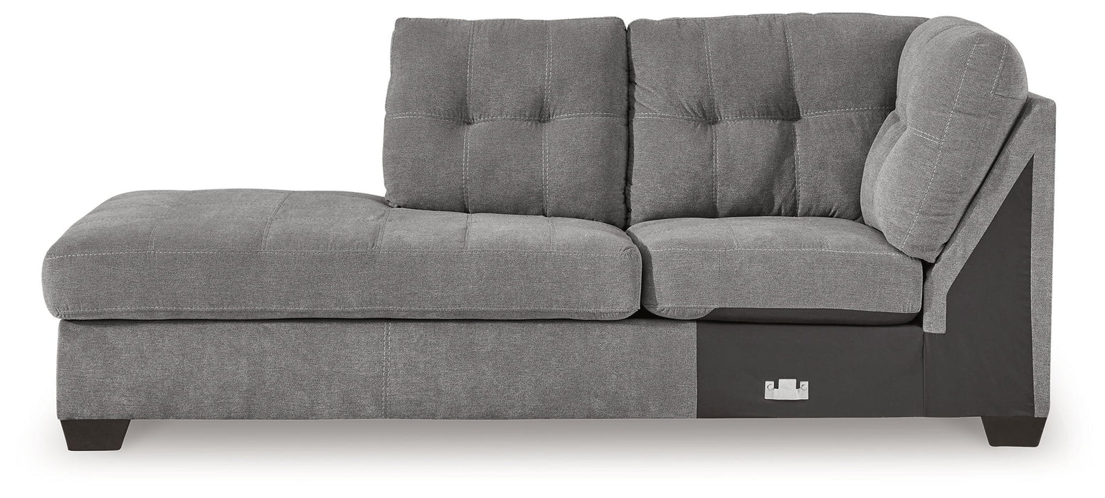 Marleton - Gray - Laf Corner Chaise - Tallahassee Discount Furniture (FL)