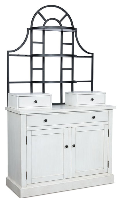 Greddinton - White - Baker's Rack - Tallahassee Discount Furniture (FL)