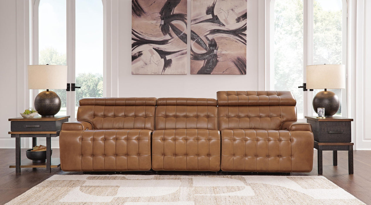Temmpton - Power Reclining Sectional - Tallahassee Discount Furniture (FL)