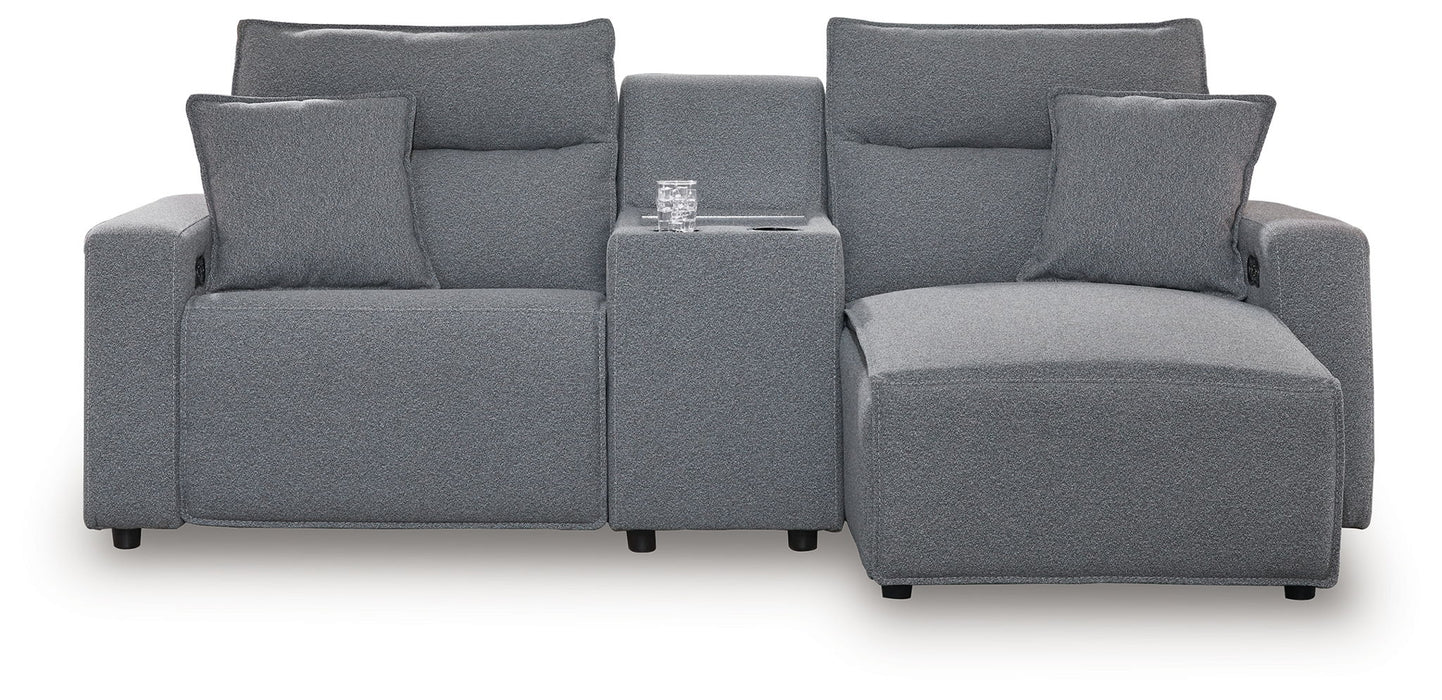 ModMax II - Salt And Pepper - Reclining Sectional - Tallahassee Discount Furniture (FL)