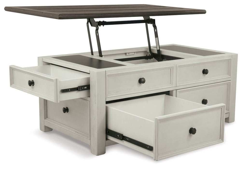 Bolanburg - White / Brown / Beige - Lift Top Cocktail Table - Tallahassee Discount Furniture (FL)