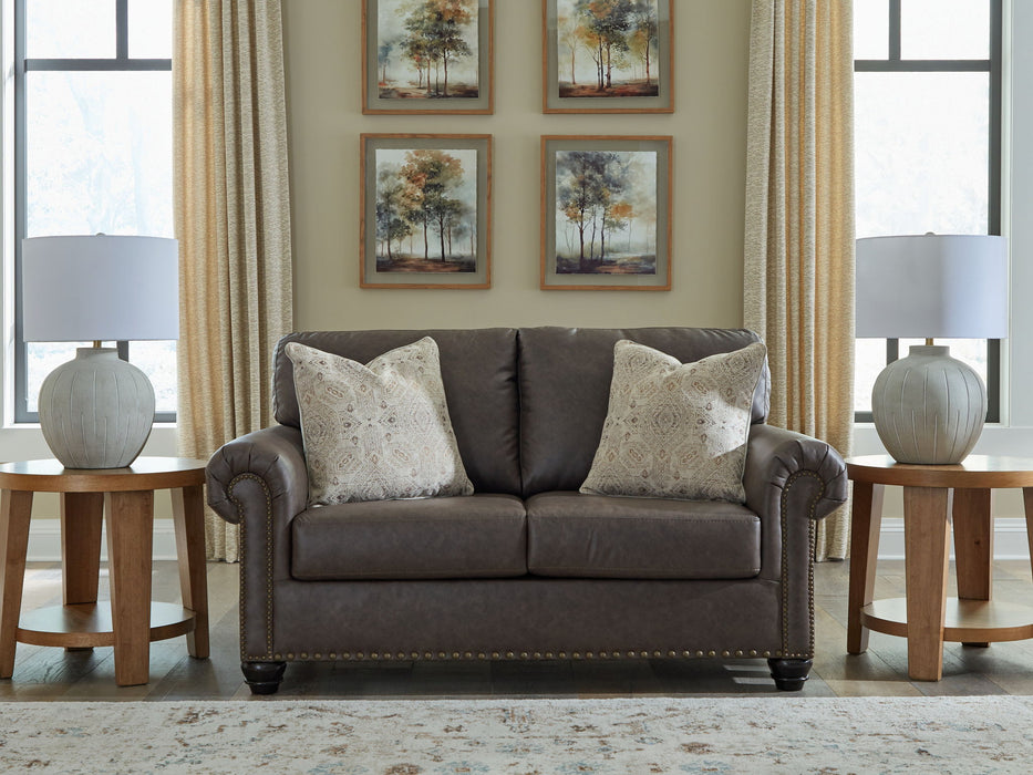 Roxmere - Umber - Loveseat - Tallahassee Discount Furniture (FL)