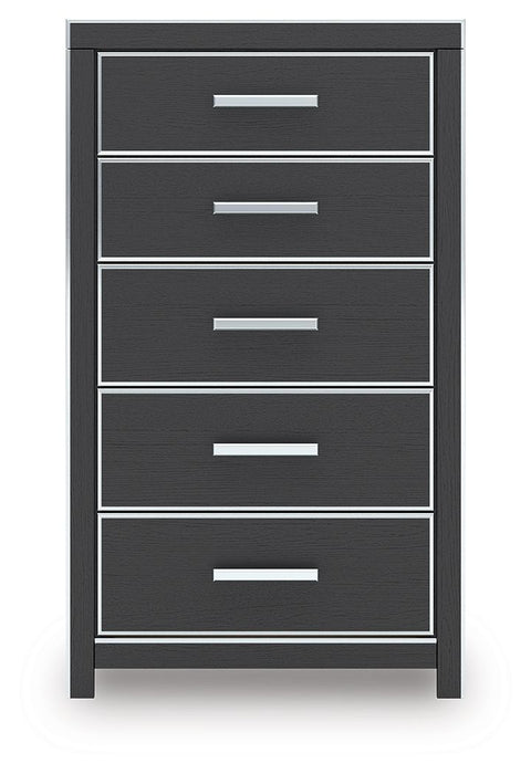 Zuraleus - Five Drawer Chest - Tallahassee Discount Furniture (FL)