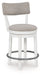 Robbinsdale - Antique White - Upholstered Swivel Barstool (Set of 2) - Tallahassee Discount Furniture (FL)