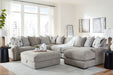 Aslan Court - Sectional With Ottoman Set - Tallahassee Discount Furniture (FL)