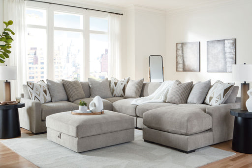 Aslan Court - Sectional With Ottoman Set - Tallahassee Discount Furniture (FL)
