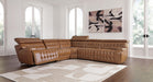 Temmpton - Power Reclining Sectional - Tallahassee Discount Furniture (FL)