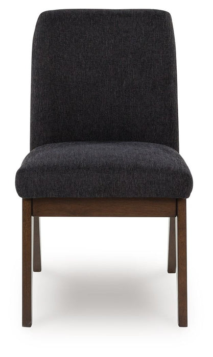 Dilenno - Dark Brown - Dining Upholstered Side Chair (Set of 2) - Tallahassee Discount Furniture (FL)