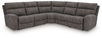 Next-Gen Durapella - Power Reclining Sectional Set - Tallahassee Discount Furniture (FL)