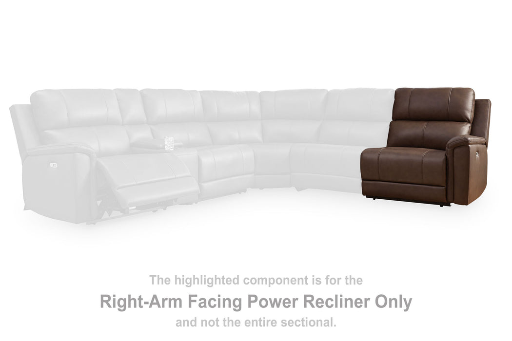 Bleckley - RAF Zero Wall Power Recliner - Espresso - Tallahassee Discount Furniture (FL)
