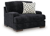 Whitmore Manor - Chair And A Half - Black Pearl - Tallahassee Discount Furniture (FL)