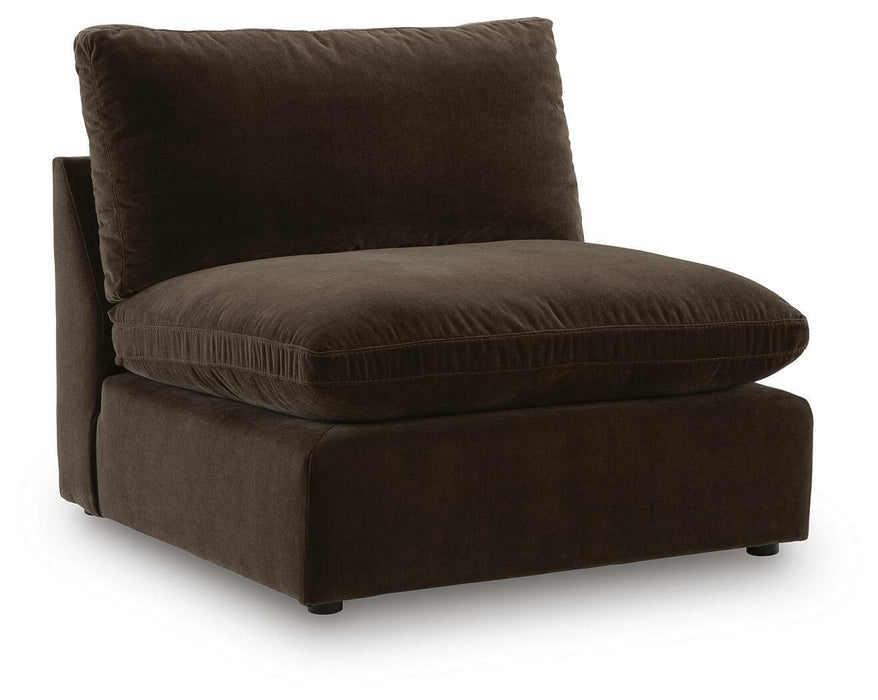 Maxton Heights - Armless Chair - Bittersweet - Tallahassee Discount Furniture (FL)