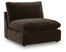 Maxton Heights - Armless Chair - Bittersweet - Tallahassee Discount Furniture (FL)
