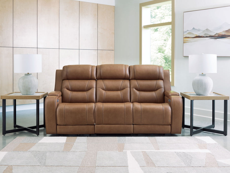 Knightington - Power Reclining Sofa With Audio Seating - Tallahassee Discount Furniture (FL)
