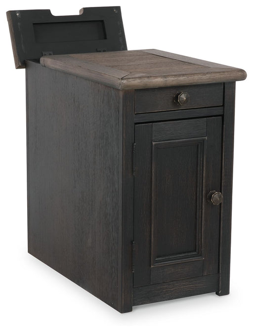Tyler Creek - Grayish Brown / Black - Chair Side End Table - Tallahassee Discount Furniture (FL)