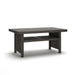 Mesa Valley - Rectangular Multi-Use Table With Umbrella Option - Dark Brown - Tallahassee Discount Furniture (FL)