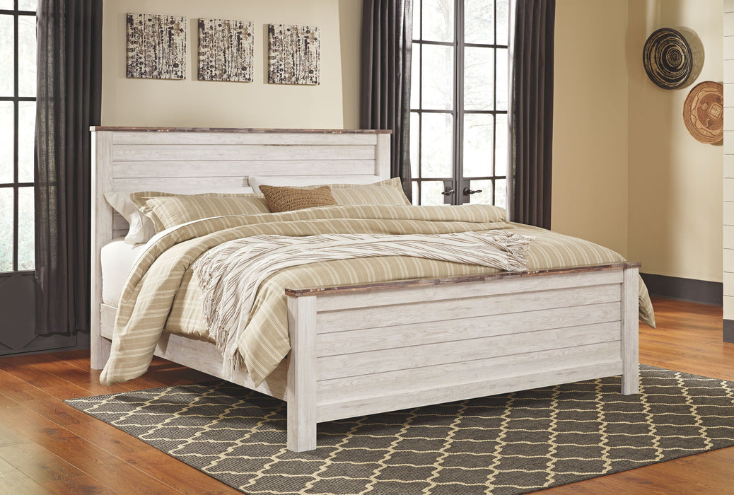 Willowton - Panel Bed - Tallahassee Discount Furniture (FL)