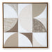 Harelman - Tan / Taupe / White - Wall Art - Tallahassee Discount Furniture (FL)