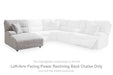 Acklen Place - Pewter - Laf Power Reclining Back Chaise - Tallahassee Discount Furniture (FL)