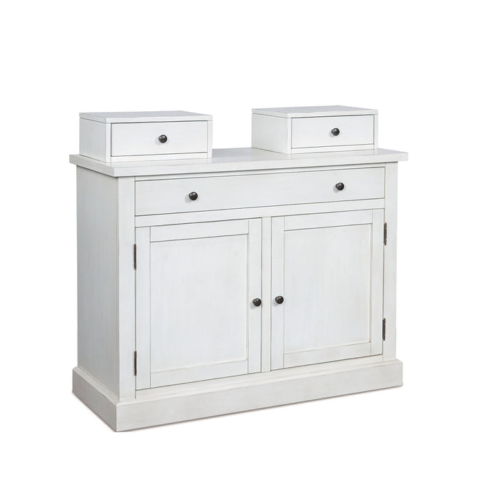 Greddinton - Bakers Rack Base - White - Tallahassee Discount Furniture (FL)