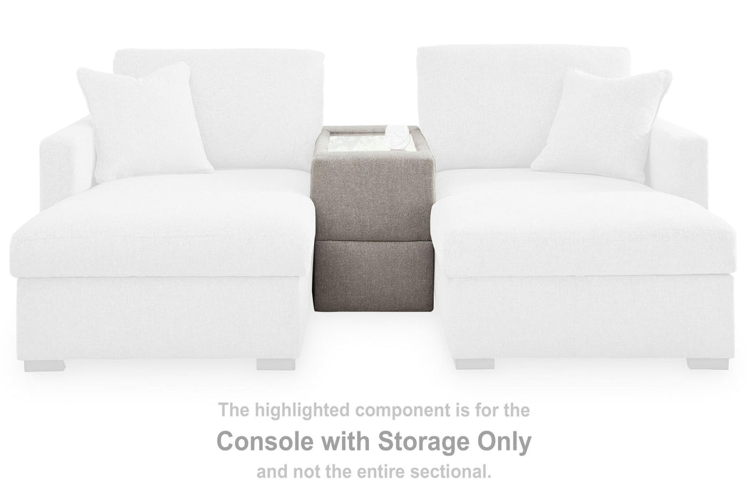 ModMax Luxe - Console With Storage - Flint - Tallahassee Discount Furniture (FL)