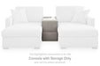 ModMax Luxe - Console With Storage - Flint - Tallahassee Discount Furniture (FL)