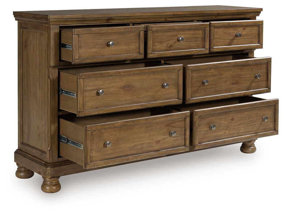 Feddinger - Medium Brown - Dresser - Tallahassee Discount Furniture (FL)