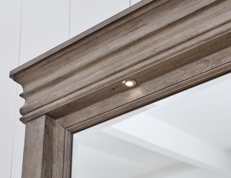 Blairhurst - Light Grayish Brown - Dresser And Mirror - Tallahassee Discount Furniture (FL)