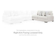 Misty-Lakes - RAF Loveseat - Chalk - Tallahassee Discount Furniture (FL)