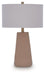 Dellner - Ceramic Table Lamp - Mocha - Tallahassee Discount Furniture (FL)