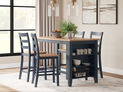 Gesthaven - Rectangular Dining Room Counter Set - Tallahassee Discount Furniture (FL)