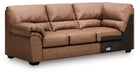 WillowBend - Caramel - LAF Sofa With Corner Wedge - Tallahassee Discount Furniture (FL)