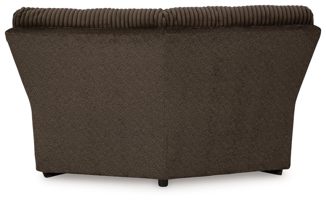 Top Tier - Chocolate - Wedge - Tallahassee Discount Furniture (FL)