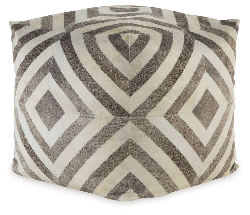 Hartselle - Brown - Pouf - Tallahassee Discount Furniture (FL)