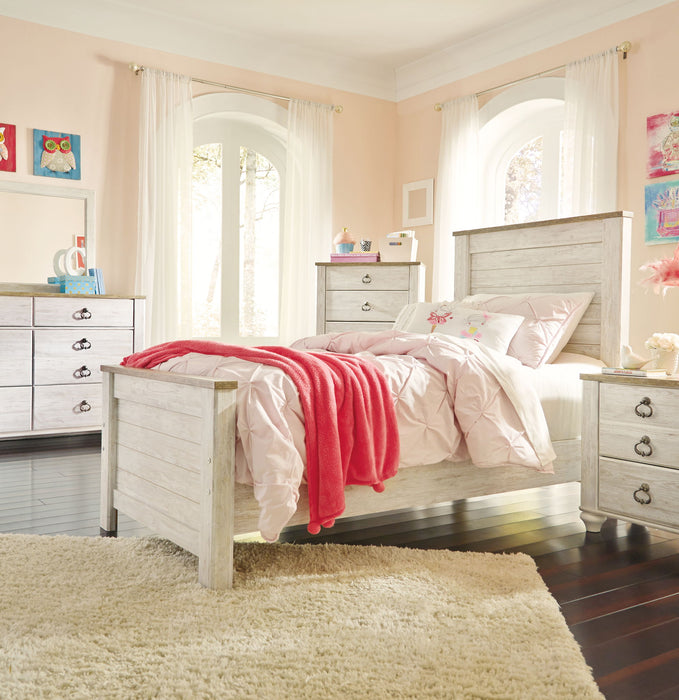 Willowton - Panel Bed - Tallahassee Discount Furniture (FL)