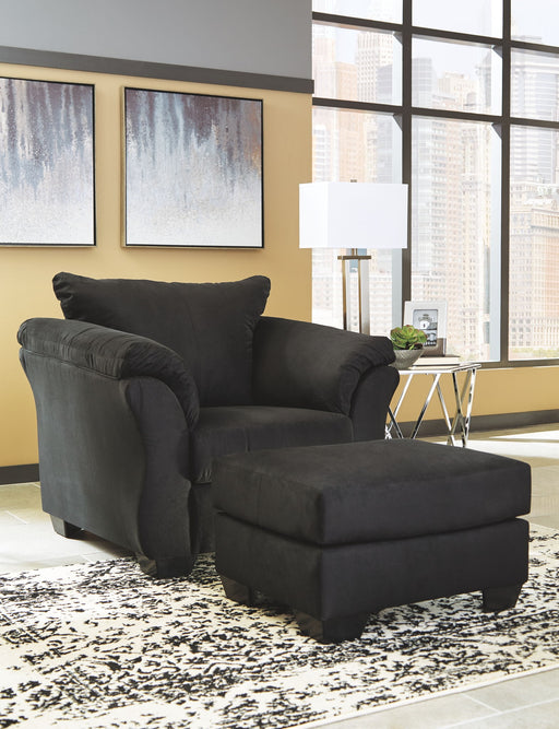 Darcy - Chair With Ottoman - Tallahassee Discount Furniture (FL)
