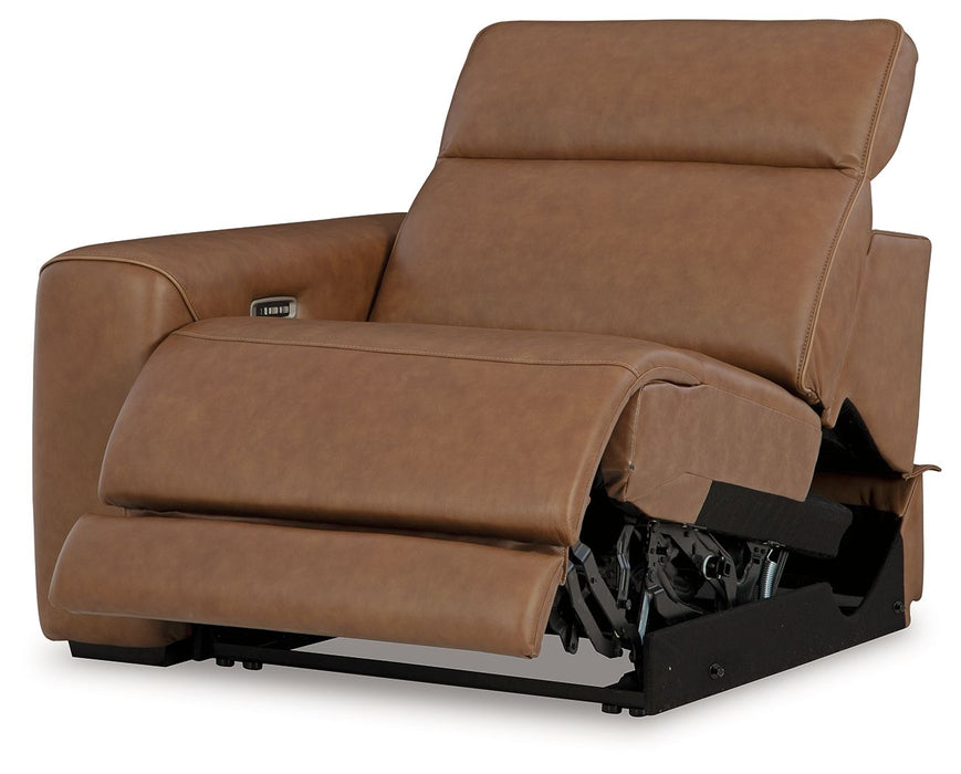 Magic Man - Caramel - LAF Zero Wall Power Recliner - Tallahassee Discount Furniture (FL)