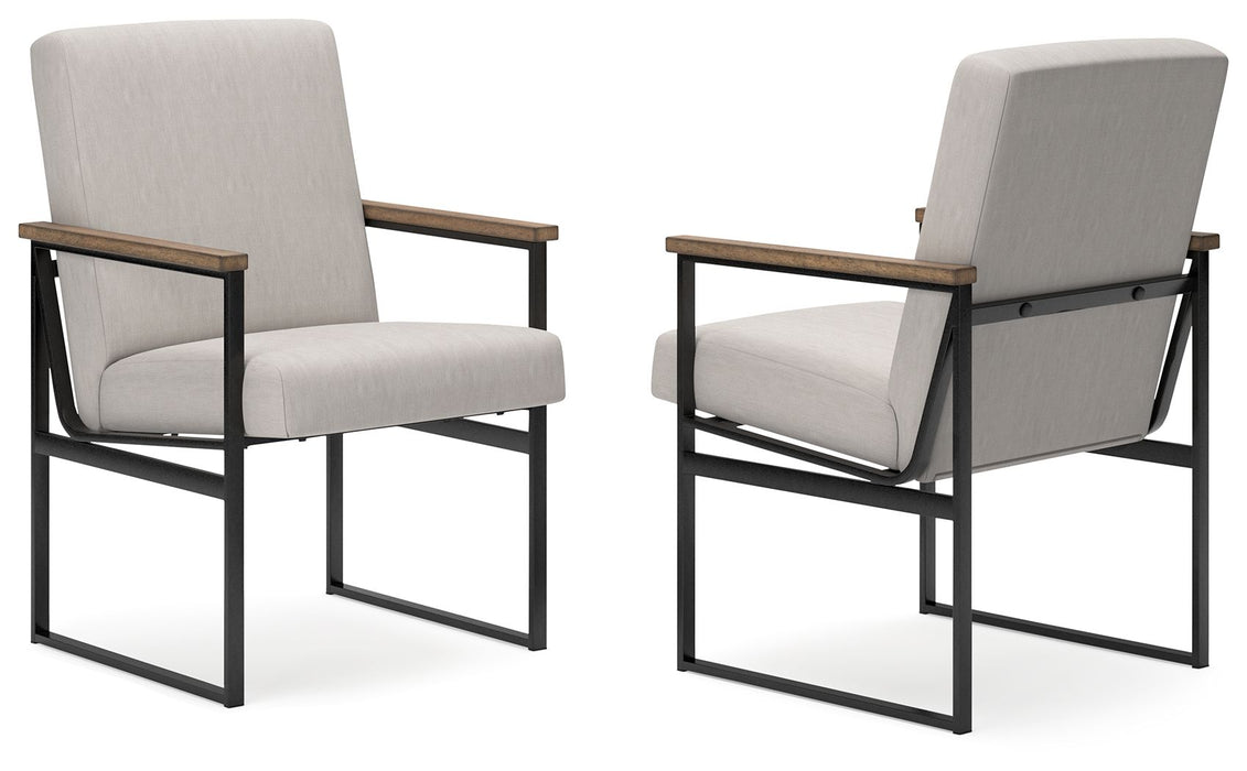 Montia - Light Brown - Home Office Desk Chair - Tallahassee Discount Furniture (FL)