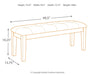 Haddigan - Upholstered Bench - Tallahassee Discount Furniture (FL)