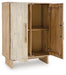 Dallinbury - Natural / White Wash - Accent Cabinet - Tallahassee Discount Furniture (FL)