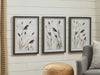 Honslow - Brown / Black / White - Wall Art Set (Set of 3) - Tallahassee Discount Furniture (FL)