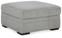 Casselbury - Cement - Ottoman With Storage - Tallahassee Discount Furniture (FL)