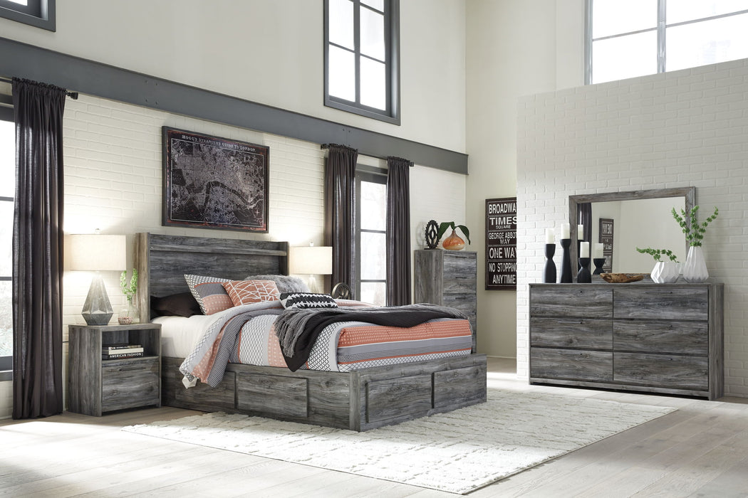 Baystorm - Panel Bedroom Set - Gray - Tallahassee Discount Furniture (FL)