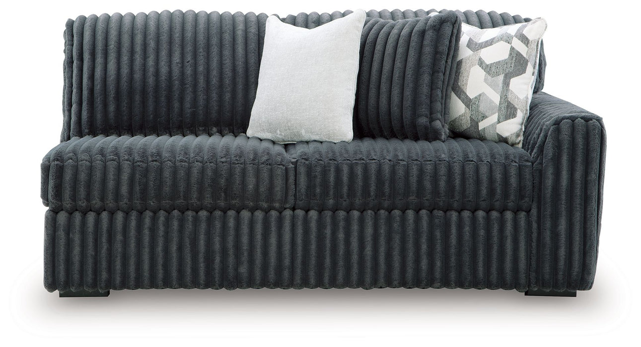 Midnight-Madness - RAF Sofa - Gunmetal - Tallahassee Discount Furniture (FL)