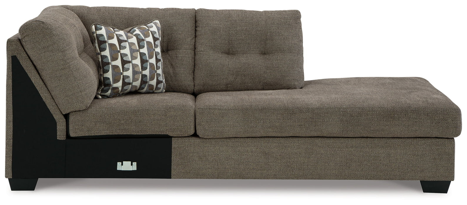 Mahoney - Chocolate - Raf Corner Chaise - Tallahassee Discount Furniture (FL)