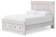 Makidern - Panel Storage Bed With Under Bed Storage Unit And Storage Footboard - Tallahassee Discount Furniture (FL)