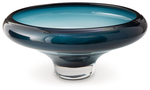 Vallborough - Teal Blue - Bowl - Tallahassee Discount Furniture (FL)