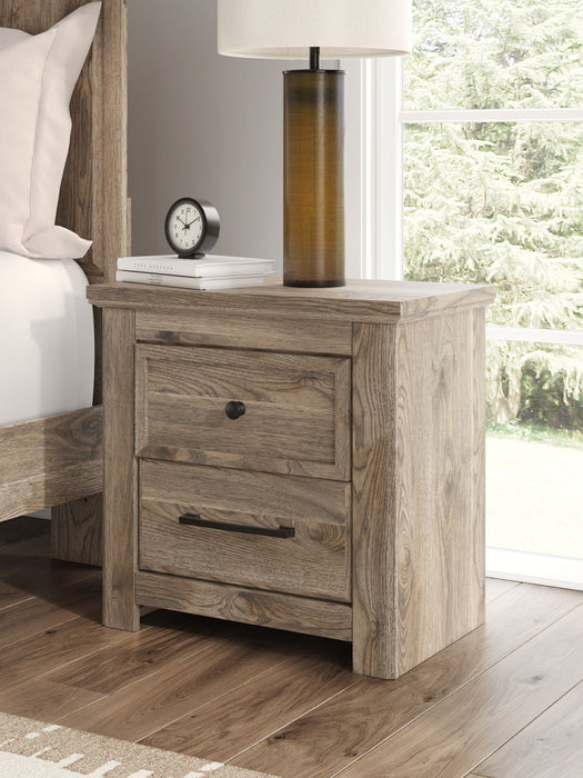 Rusticott - Two Drawer Night Stand - Brown - Tallahassee Discount Furniture (FL)
